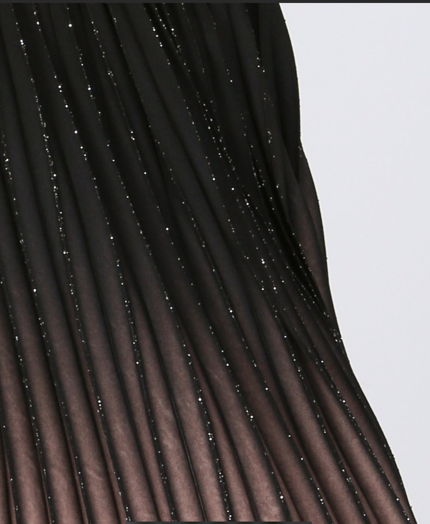 PLEATED OMBRE MAXI SKIRT