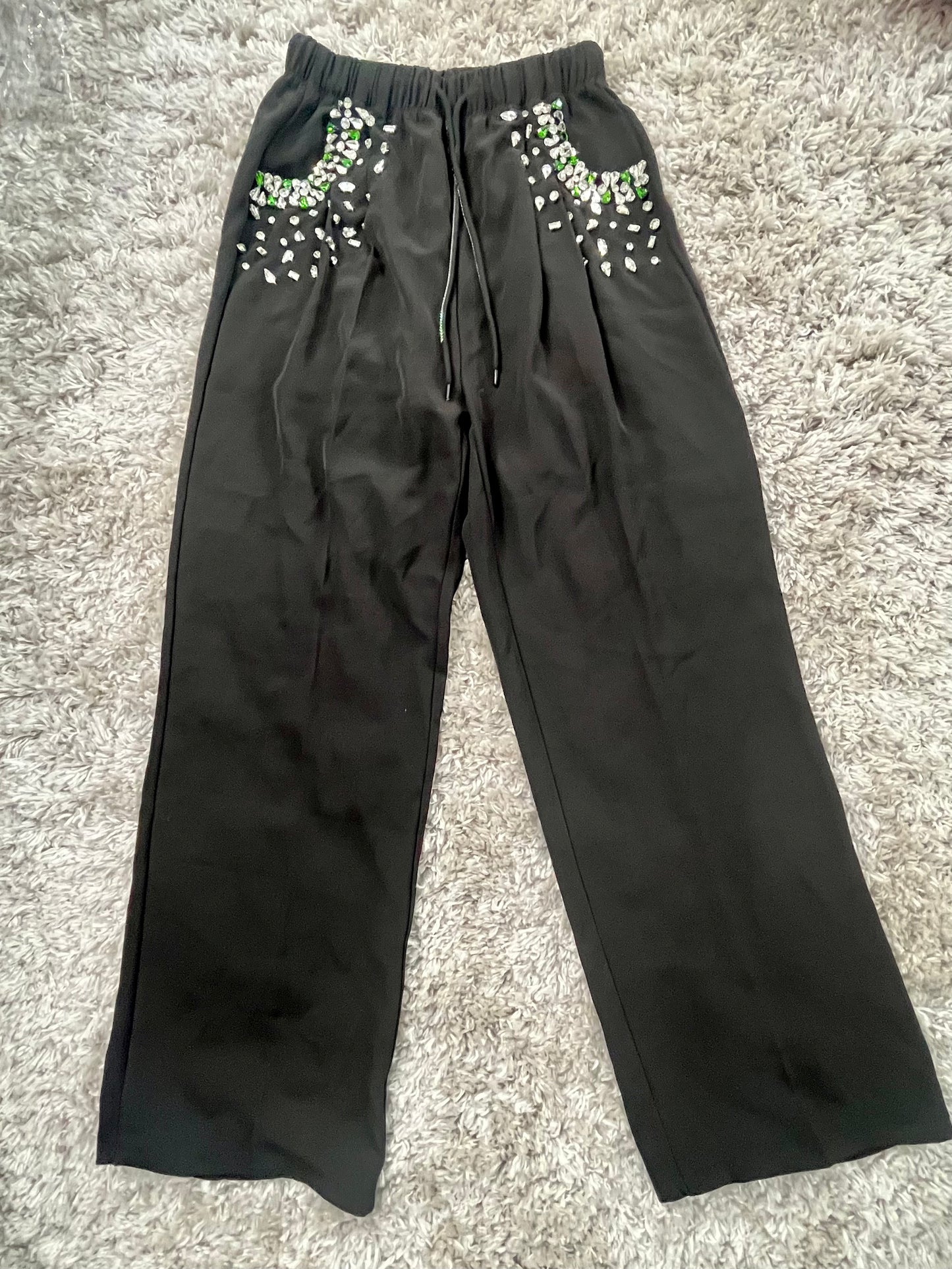 Crystal Pockets Pants