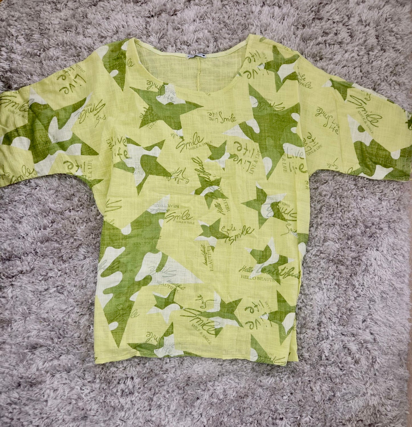 Oversized Stars Blouse