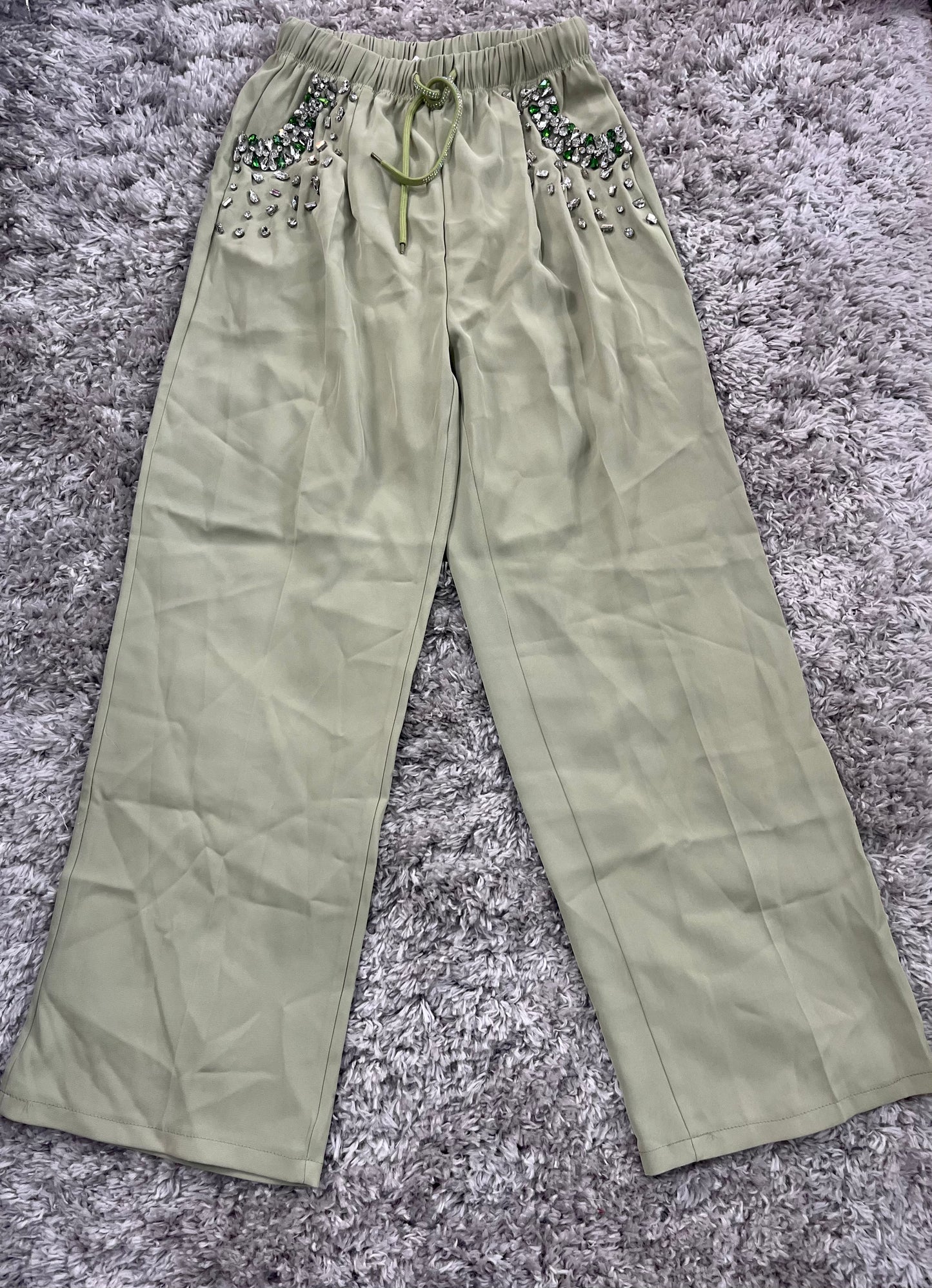 Crystal Pockets Pants