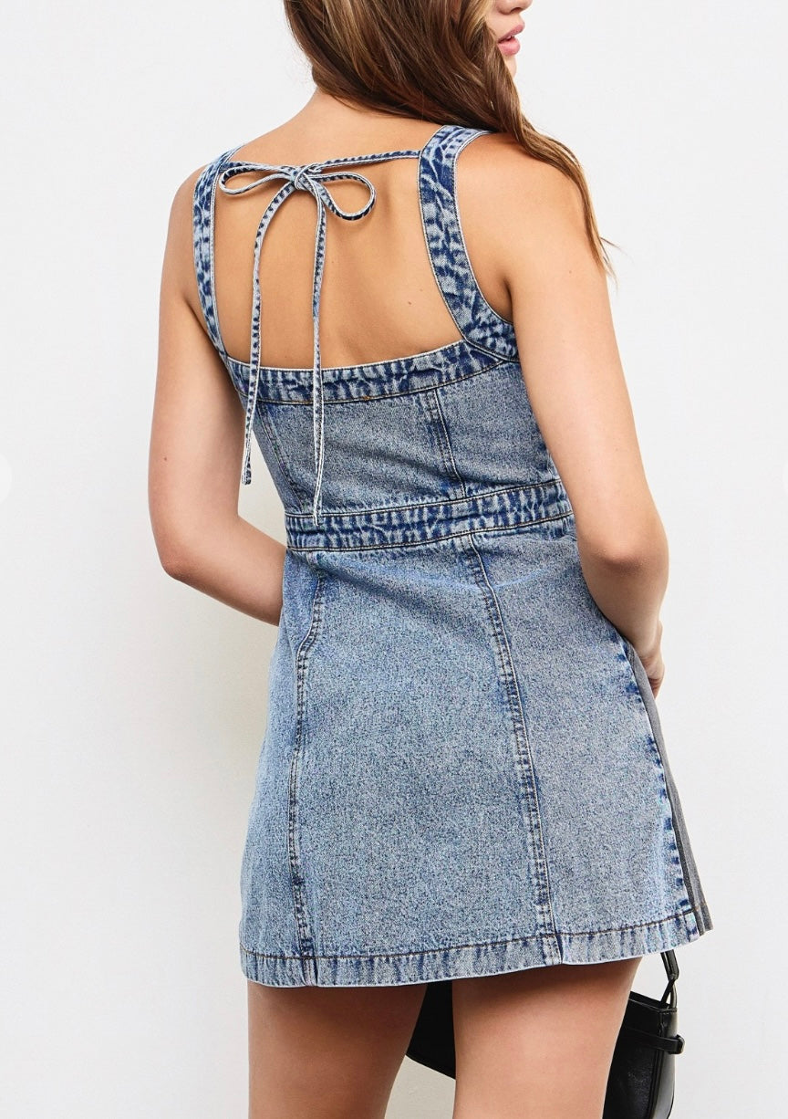 Mini Jean Dress