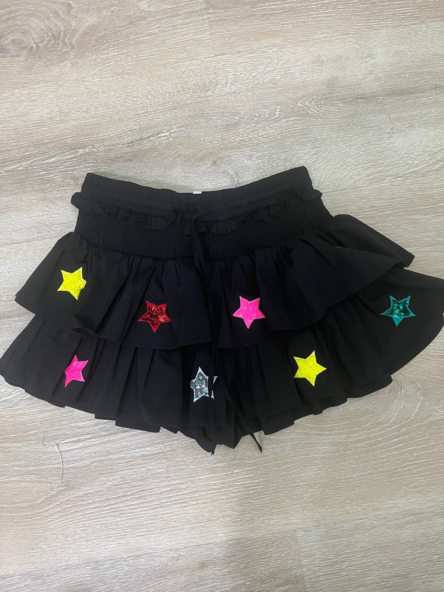 Sequins Stars Skort
