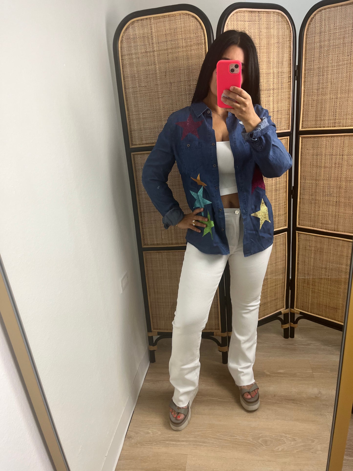 Stars Long Sleeves Blouse