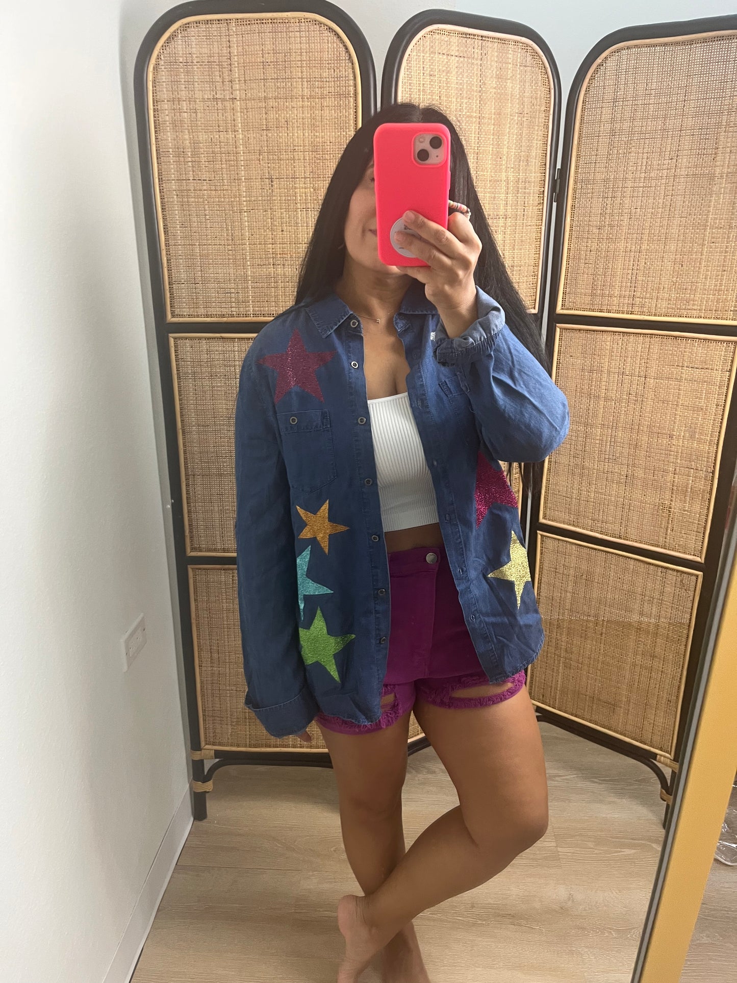 Stars Long Sleeves Blouse