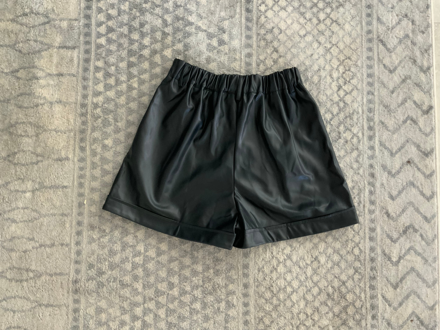Pleather Shorts