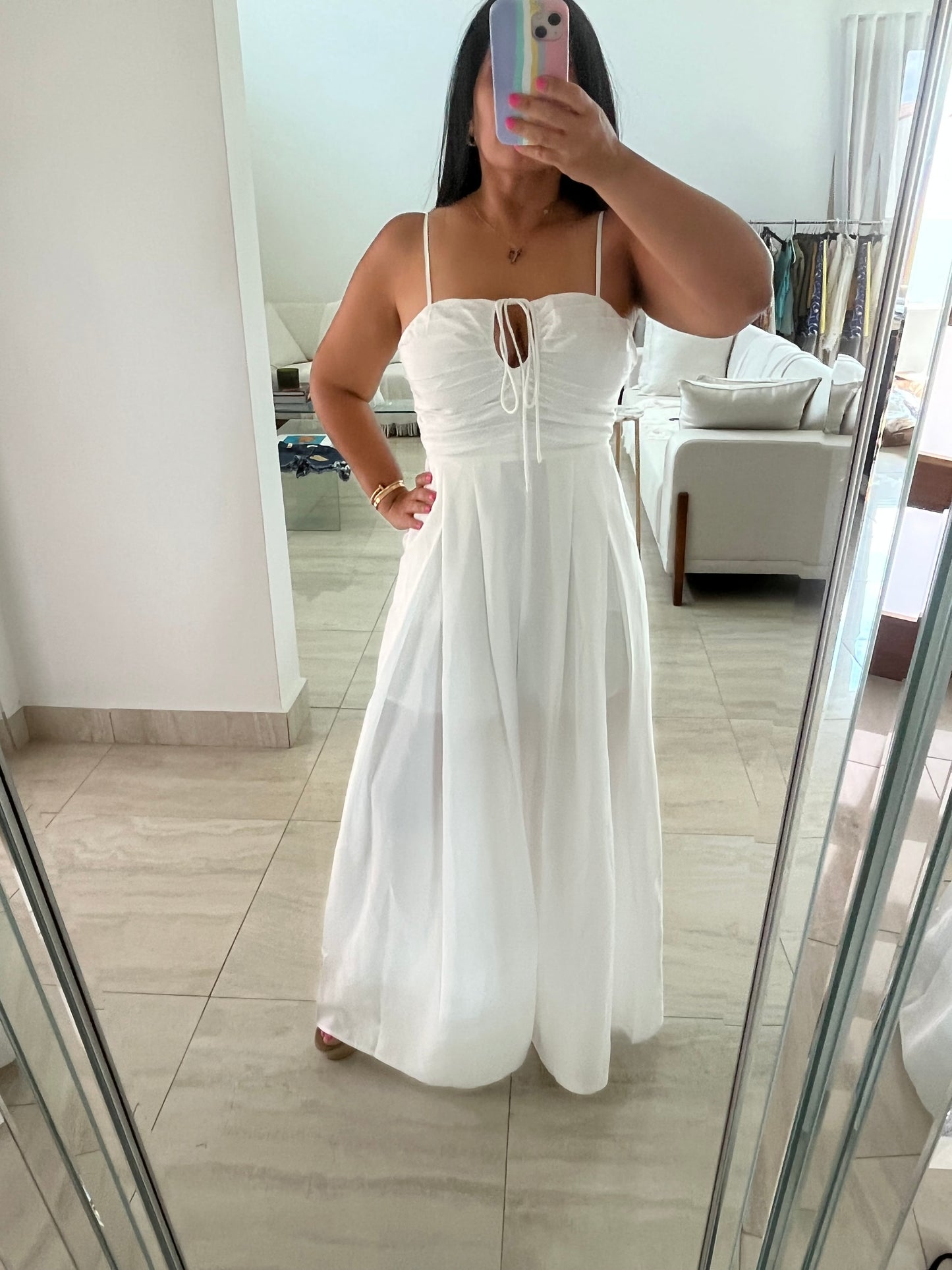 White Jumpsuit
