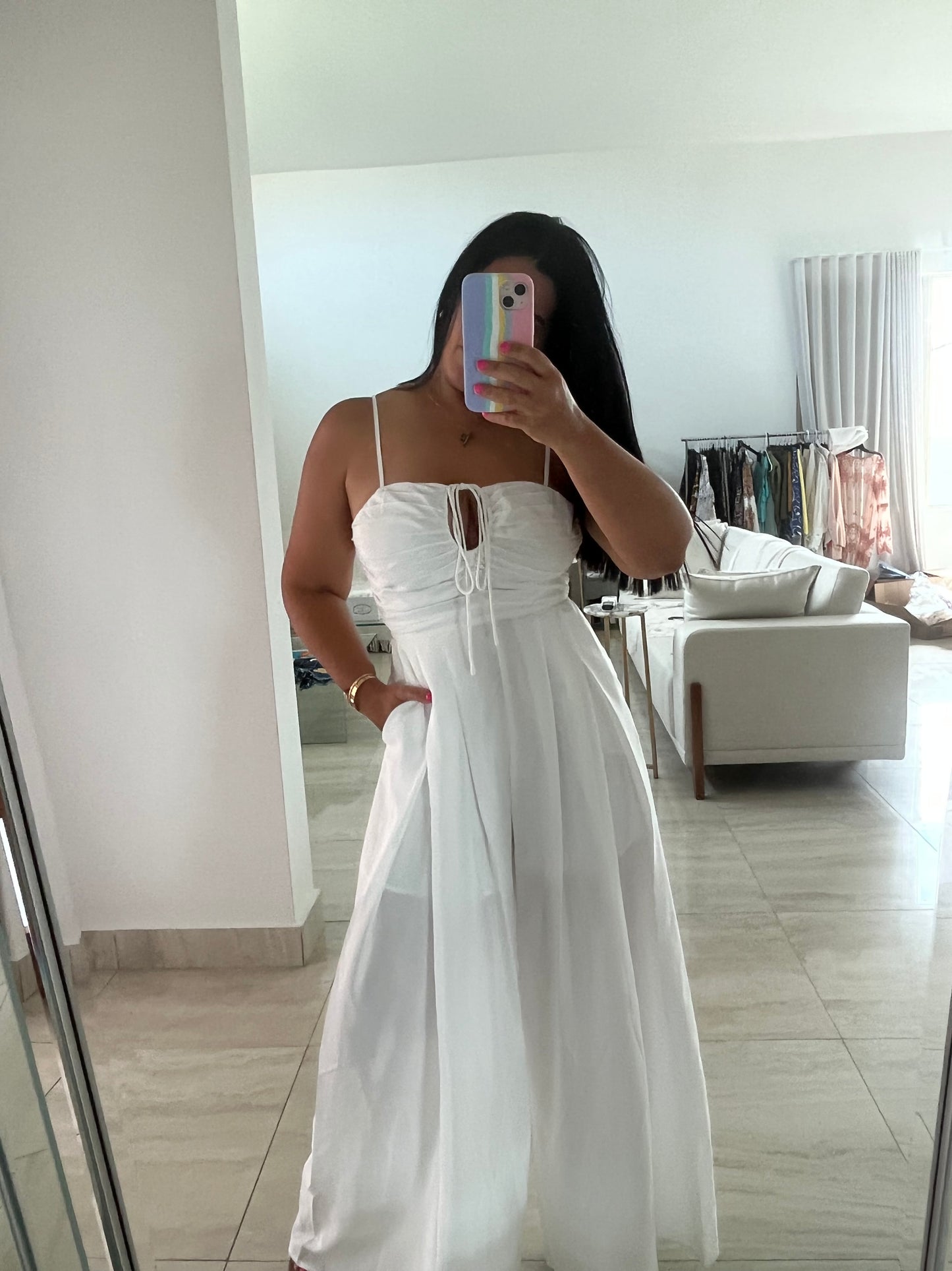 White Jumpsuit