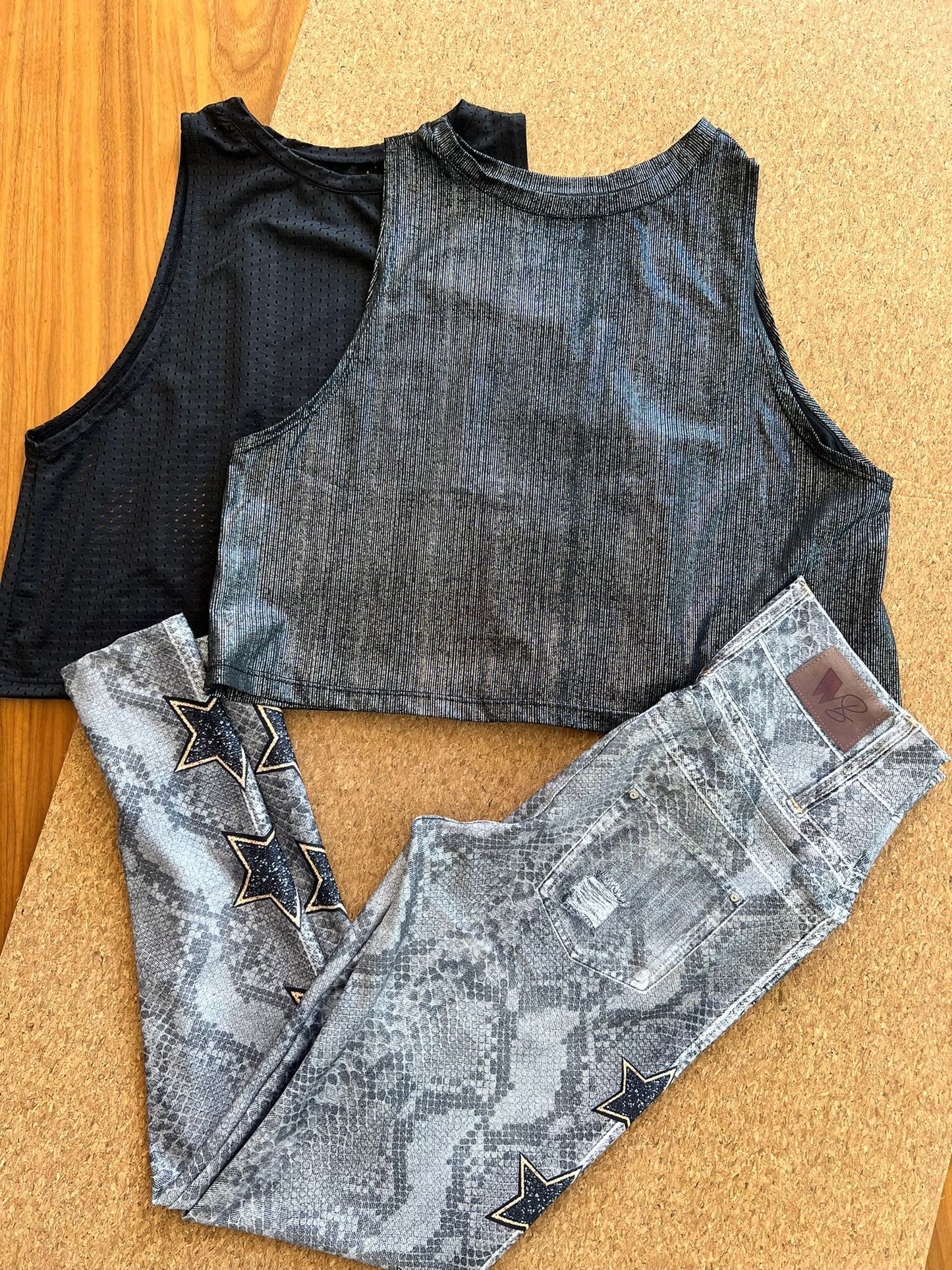 Snake Denim Style Legging