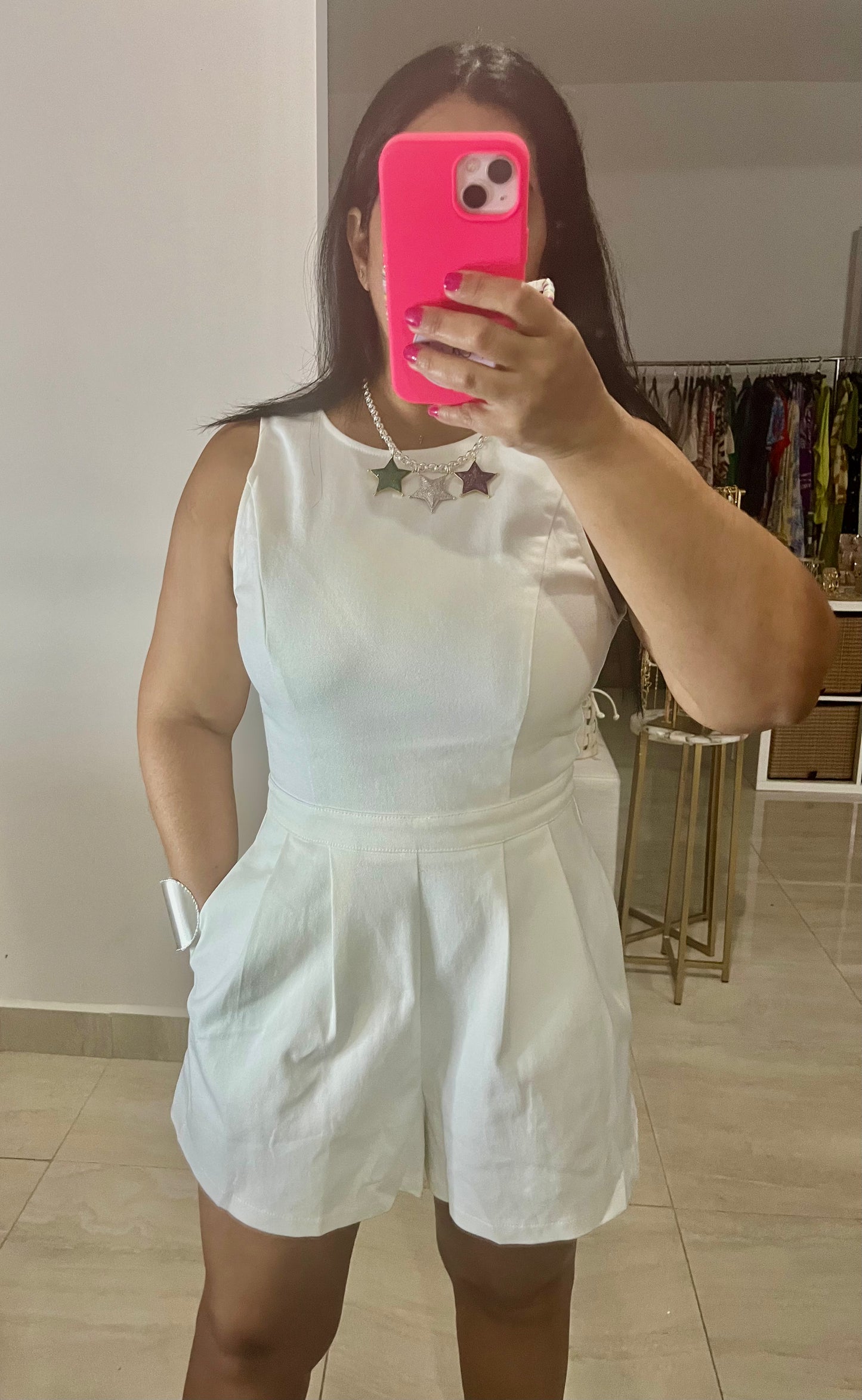 White romper