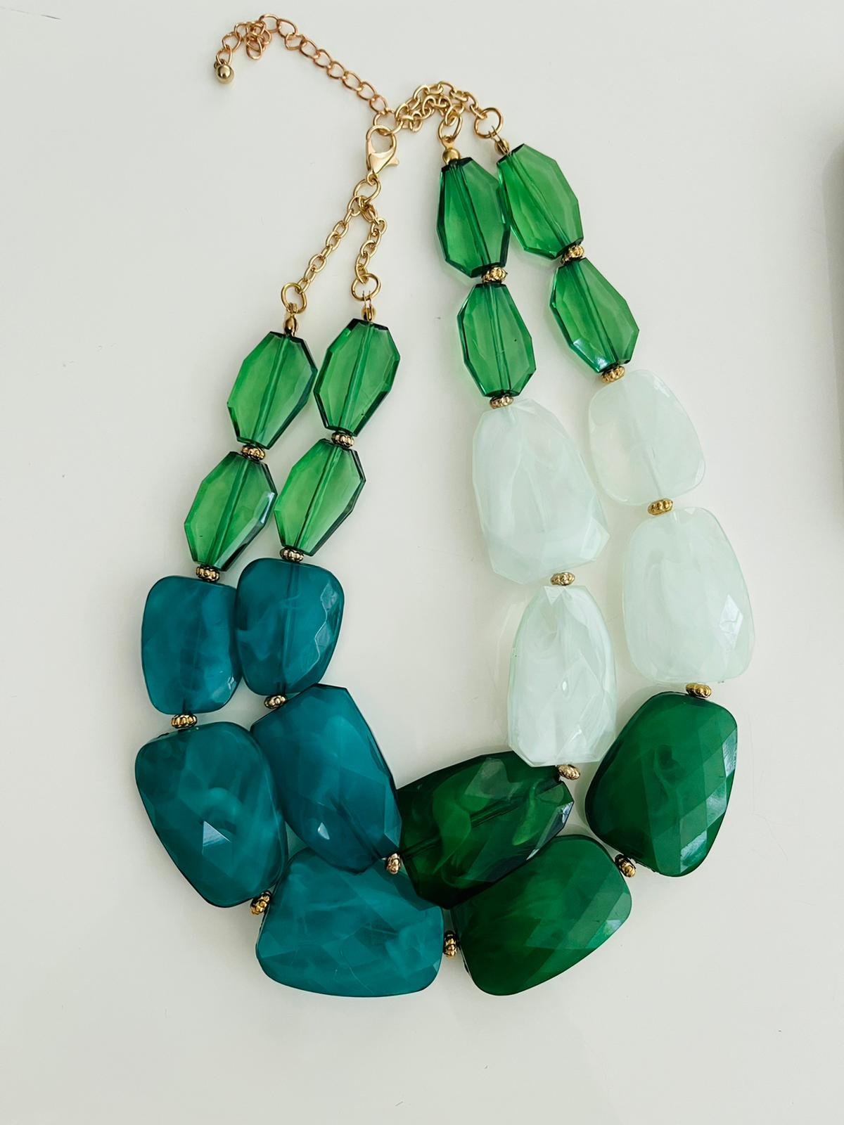 Chunky stones necklaces