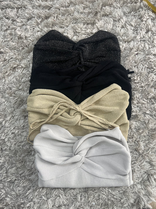 Halter or Strapless Top