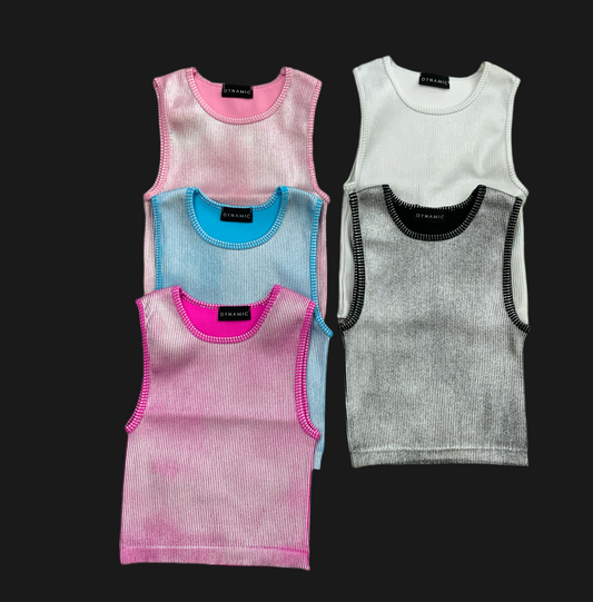 Metallic Basic Top