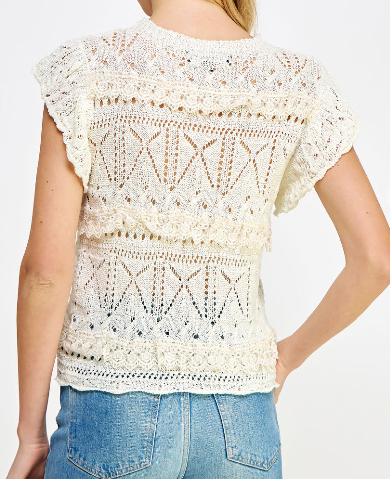 Crochet Lace Blouse