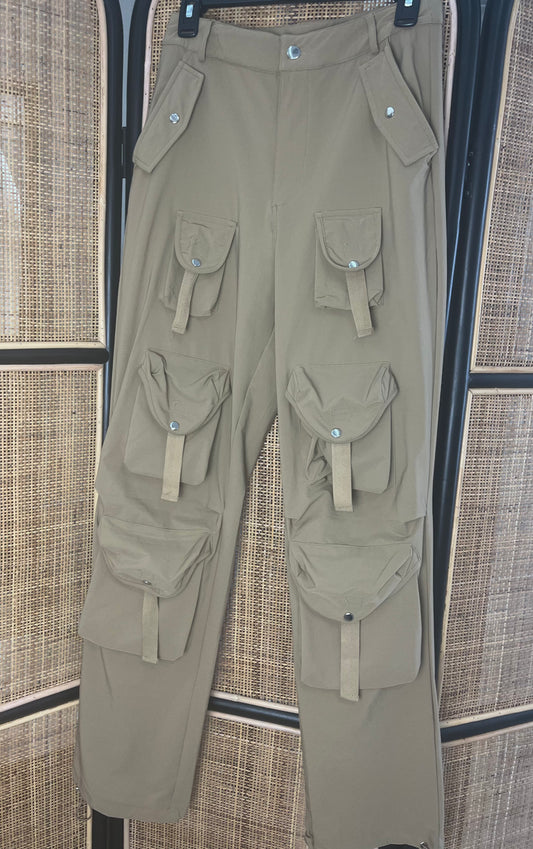 Khaki Cargo Pant