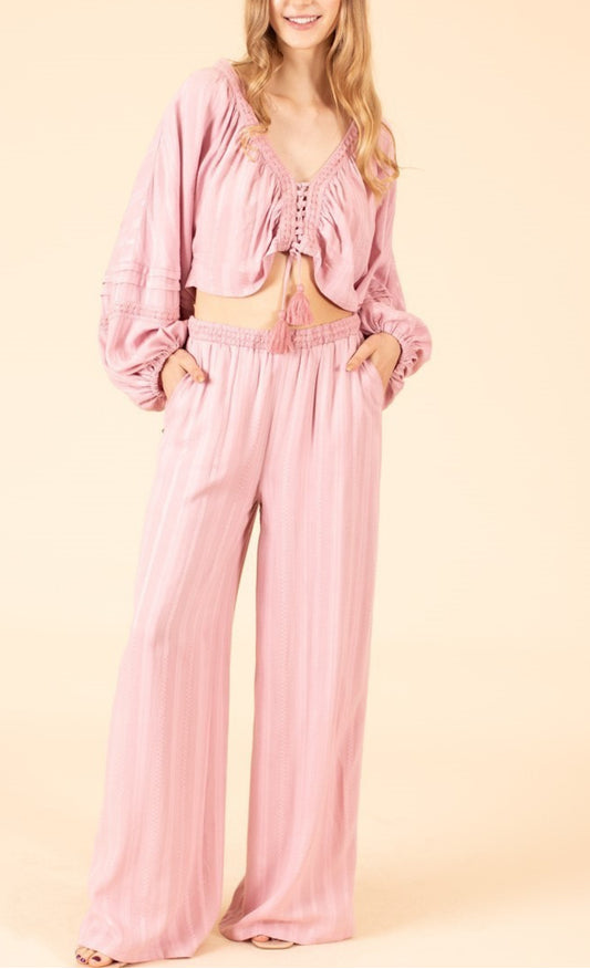 MAUVE BOHO SET