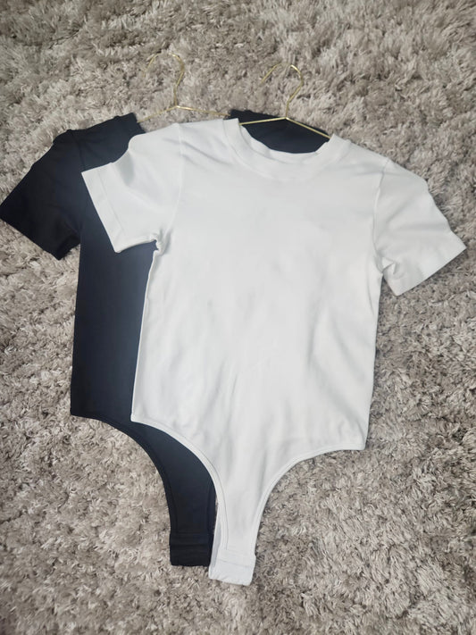 Short Sleeves Soft Bodysuit
