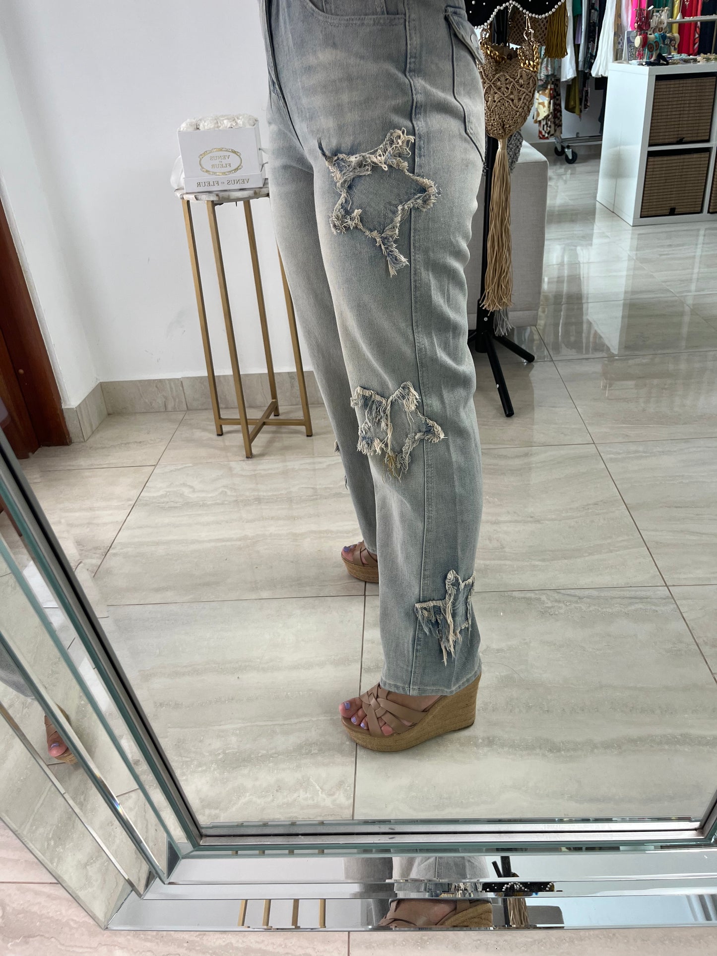 Distressed Stars Jean