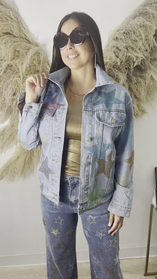 Stars Jean Jacket