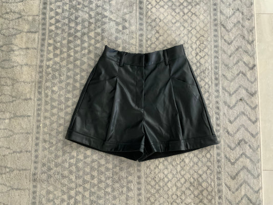 Pleather Shorts