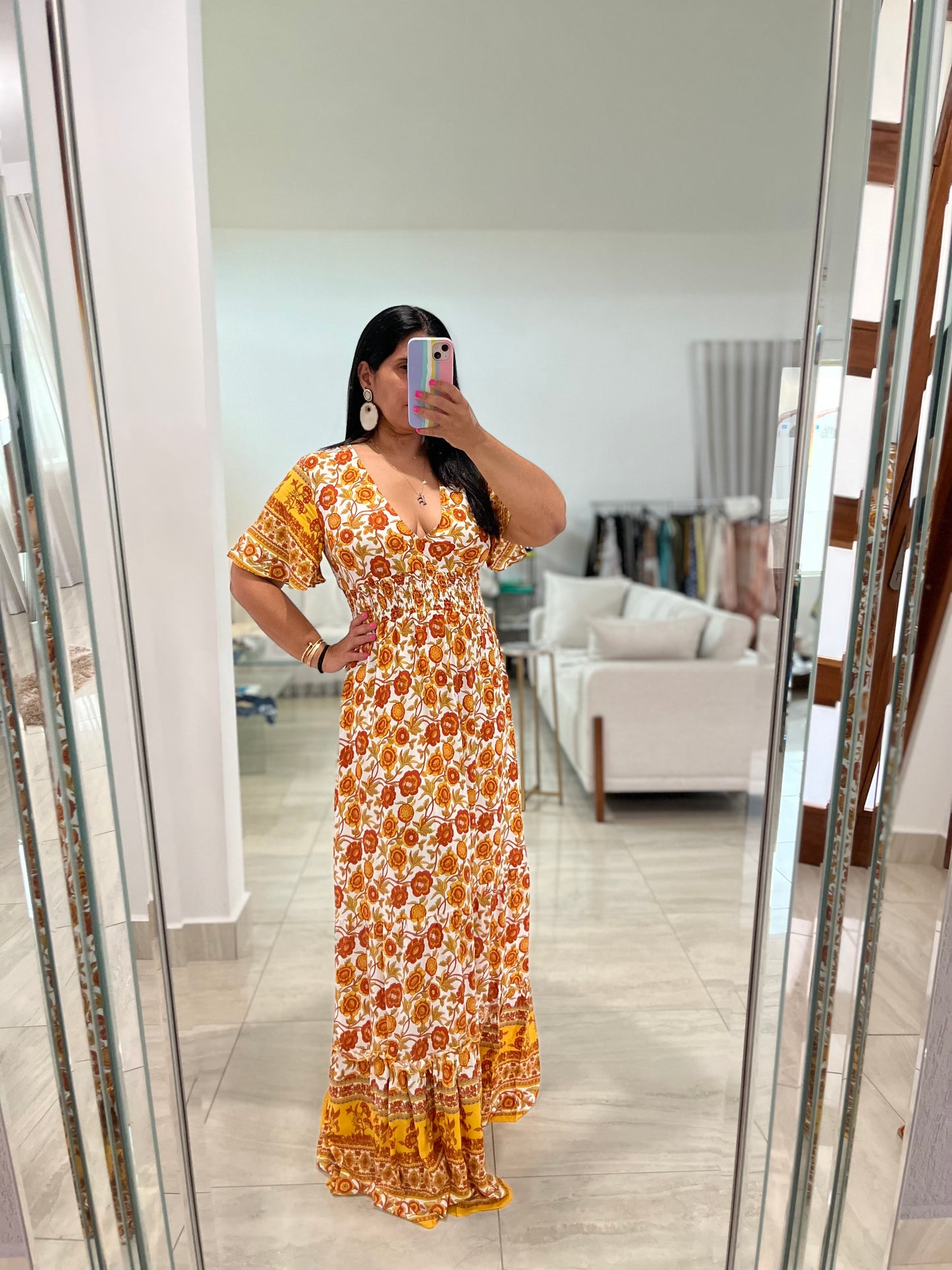 Sun maxi dress