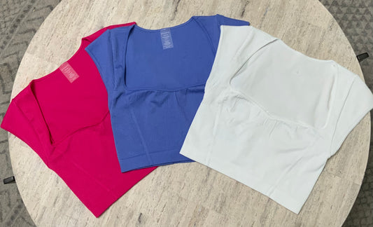 Cap sleeves basic top