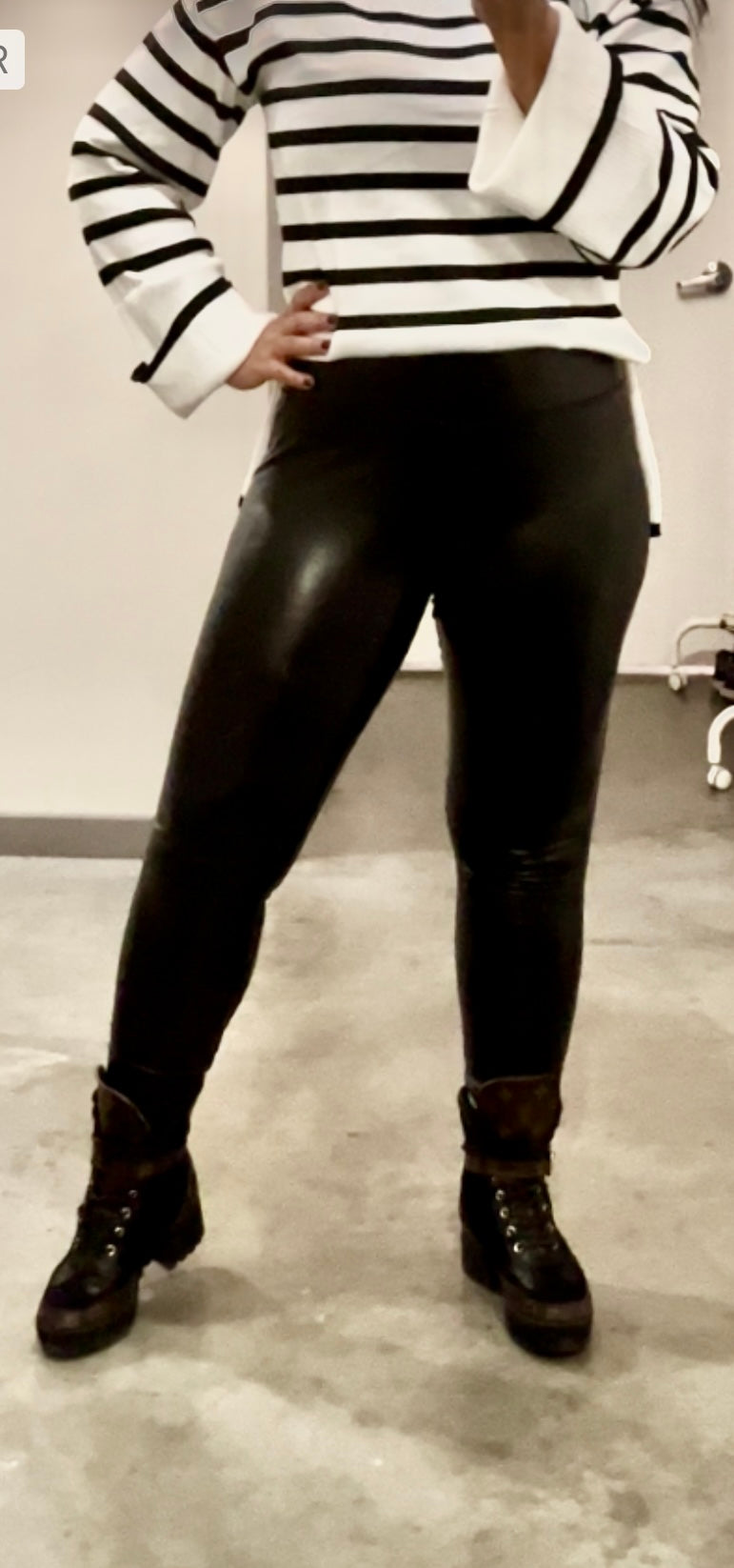 Pleather leggings