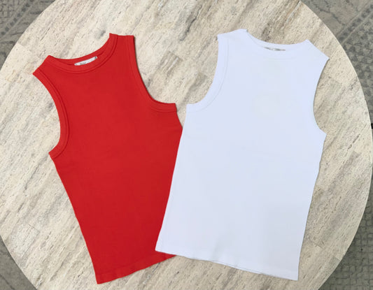 Basic round neck top